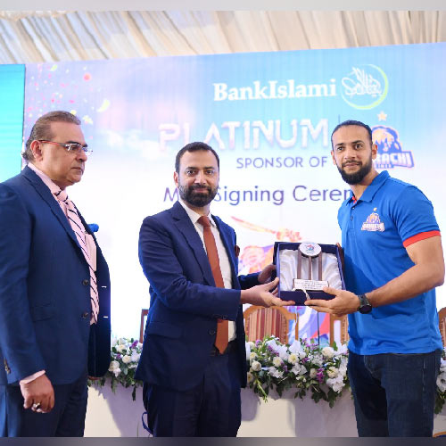 BankIslami Signs MoU with Karachi Kings to become its Platinum Sponsor